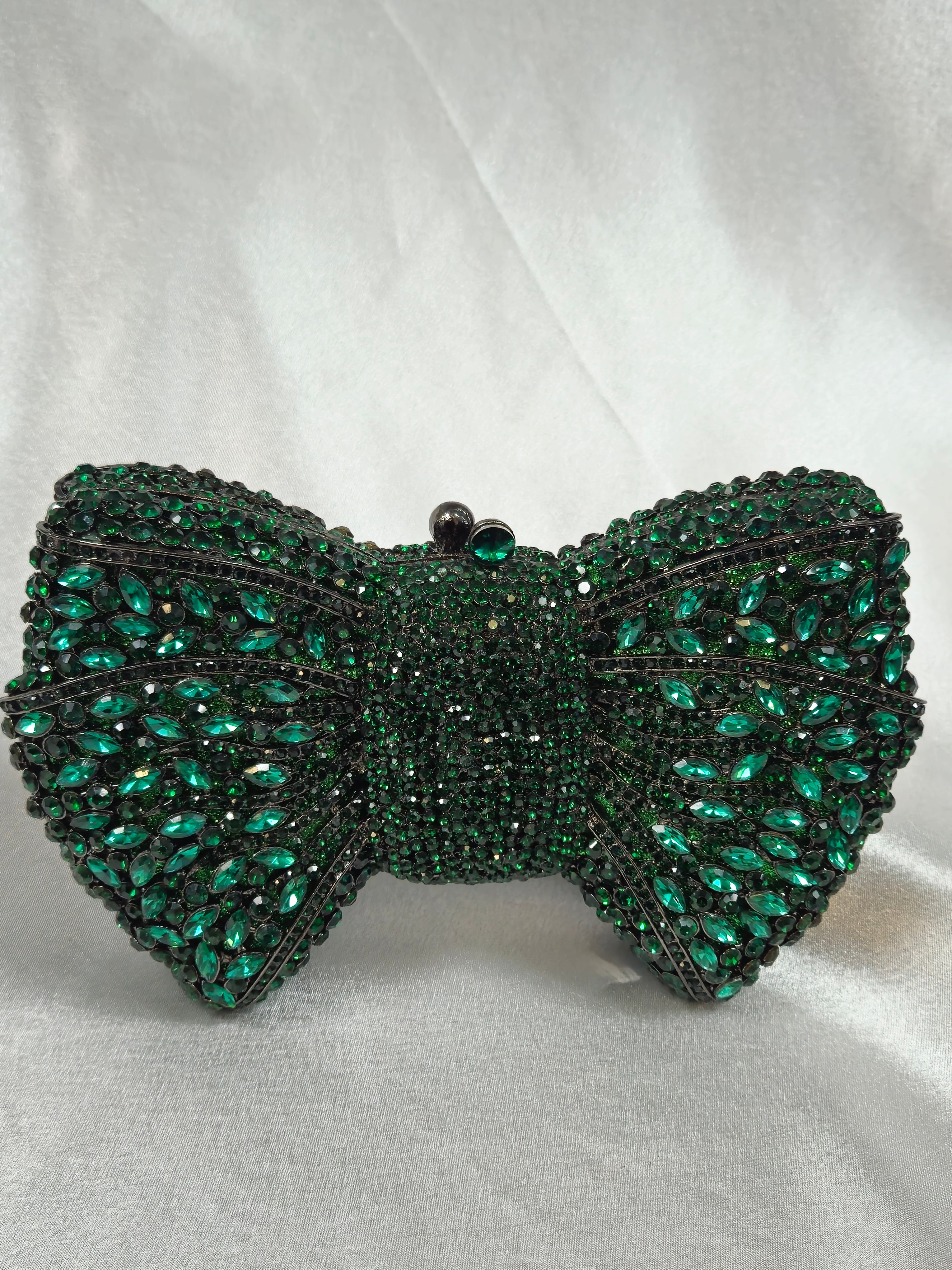 Green Bowtie Purse